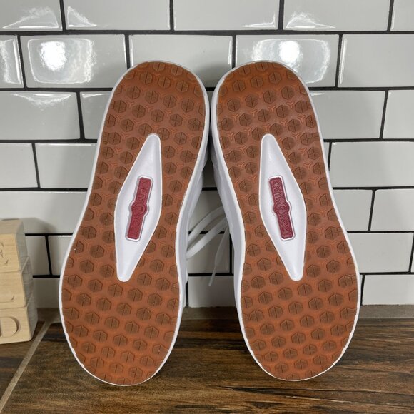 Orthofeet Wander Womens Size 8 Shoes White Leather Hands Free Orthopedic Sneaker - Picture 7 of 13